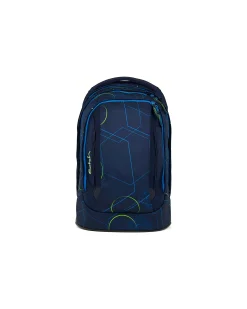 Zaino Ergonomico - Blu Tech - 30 x 45 x 22 cm - Resistente e Idrorepellente