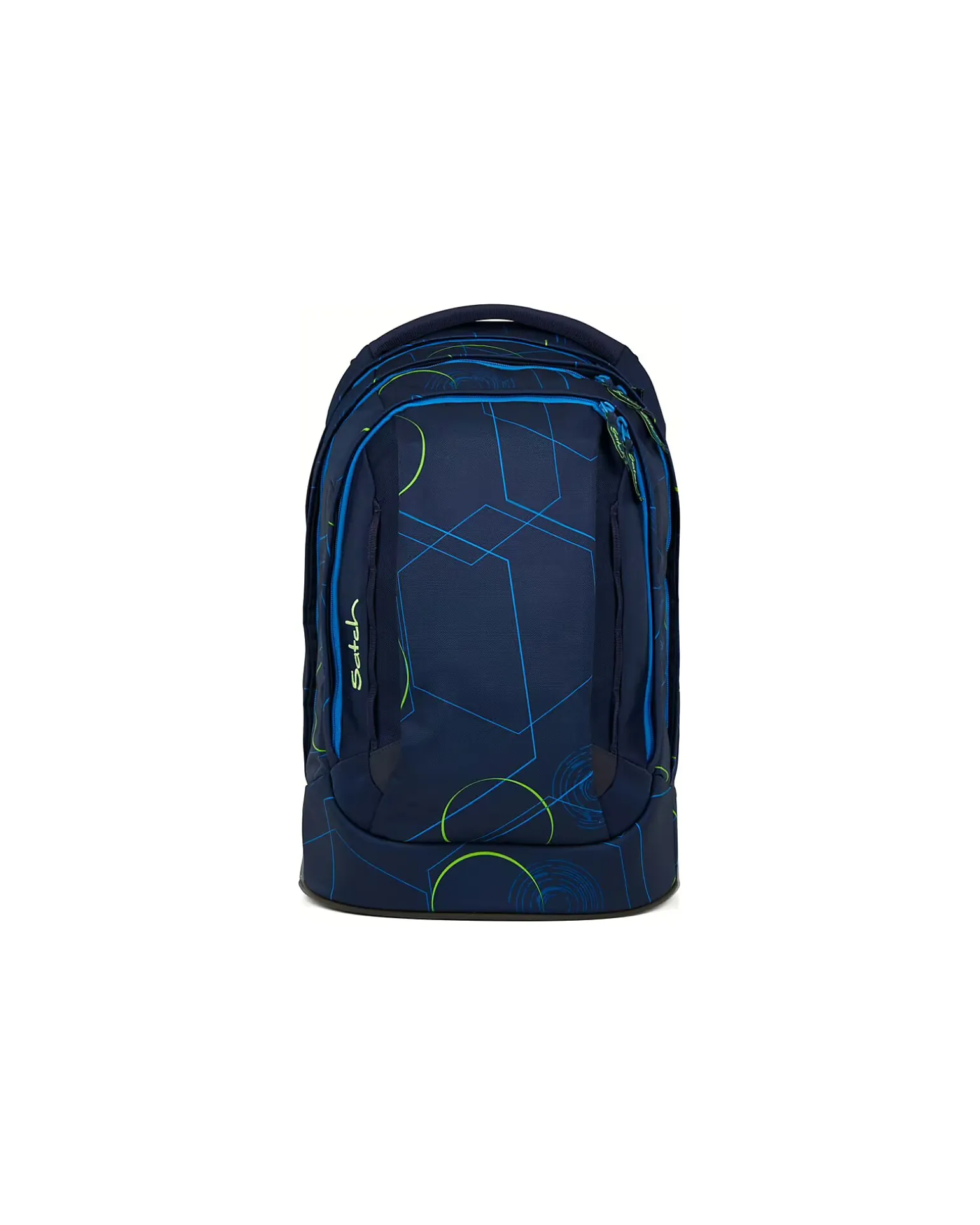 Zaino Ergonomico - Blu Tech - 30 x 45 x 22 cm - Resistente e Idrorepellente