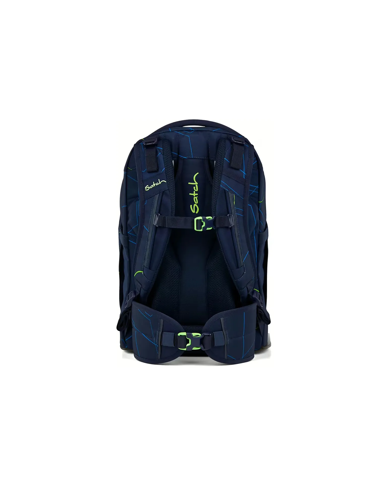 Zaino Ergonomico - Blu Tech - 30 x 45 x 22 cm - Resistente e Idrorepellente