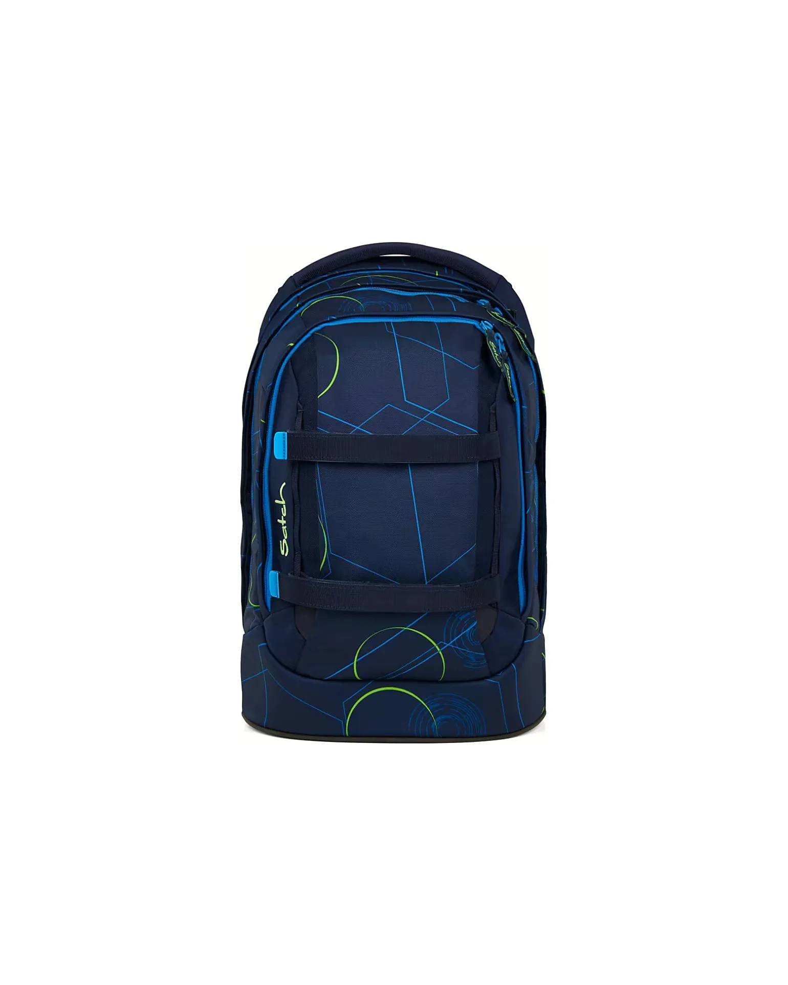 Zaino Ergonomico - Blu Tech - 30 x 45 x 22 cm - Resistente e Idrorepellente
