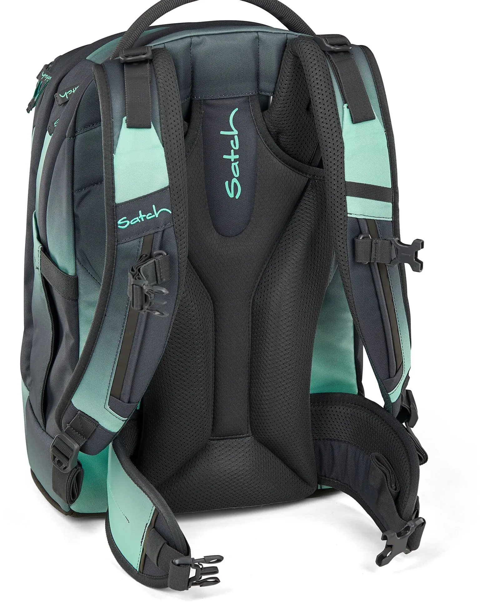 Zaino Ergonomico - Gradient Mint - 30 x 45 x 22 cm - Resistente e Idrorepellente
