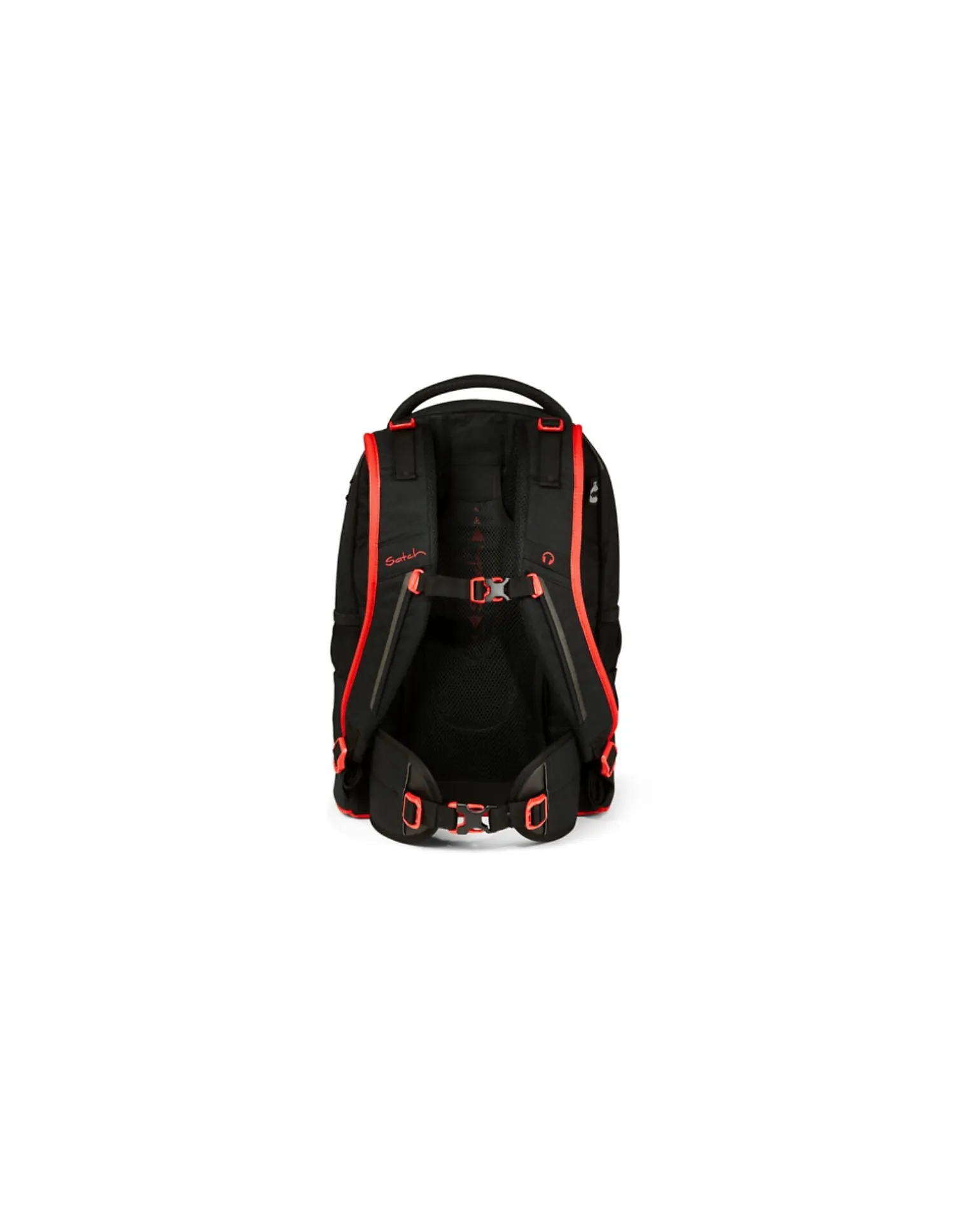 Zaino Ergonomico Scuola Pack - Fire Phantom - 30 x 45 x 22 cm - Ecologico e Iperaccessoriato