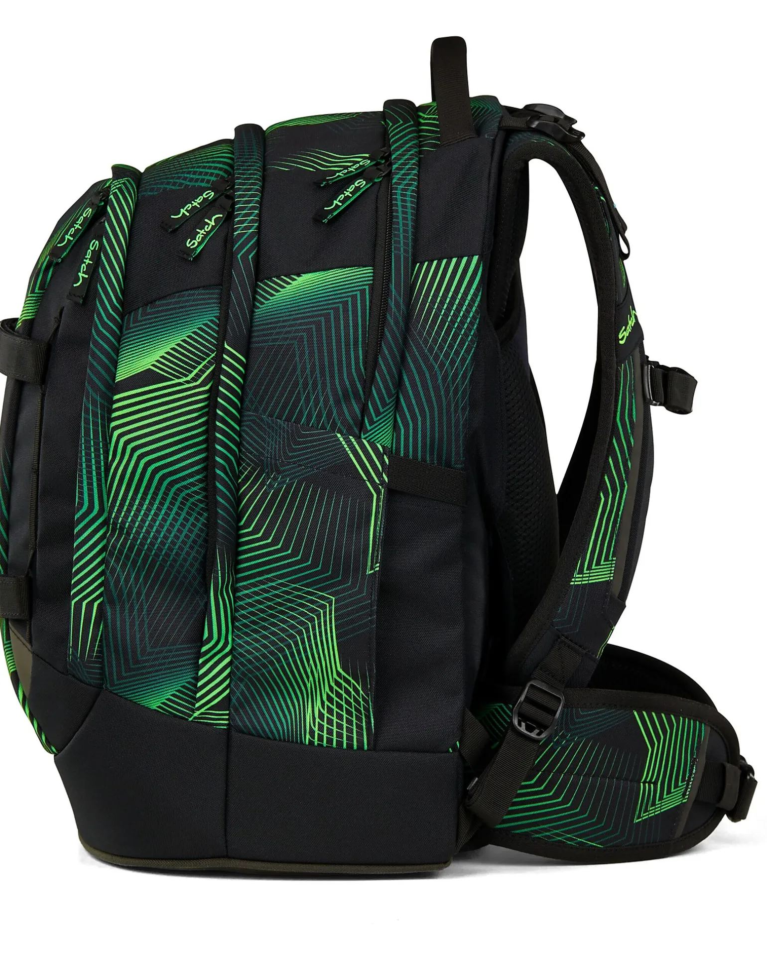 Zaino Ergonomico - Seismic Green - 30 x 45 x 22 cm - Resistente e Idrorepellente