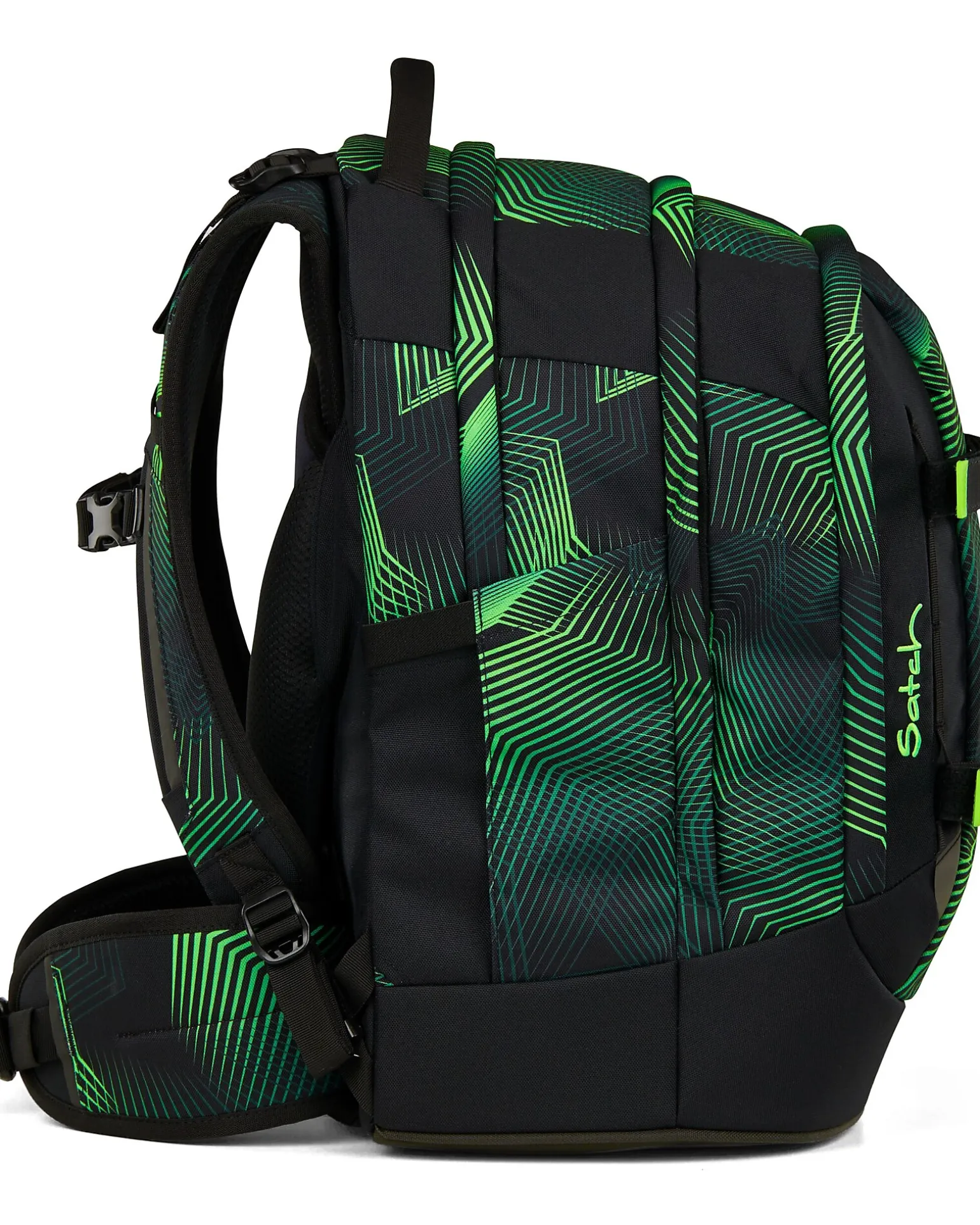 Zaino Ergonomico - Seismic Green - 30 x 45 x 22 cm - Resistente e Idrorepellente