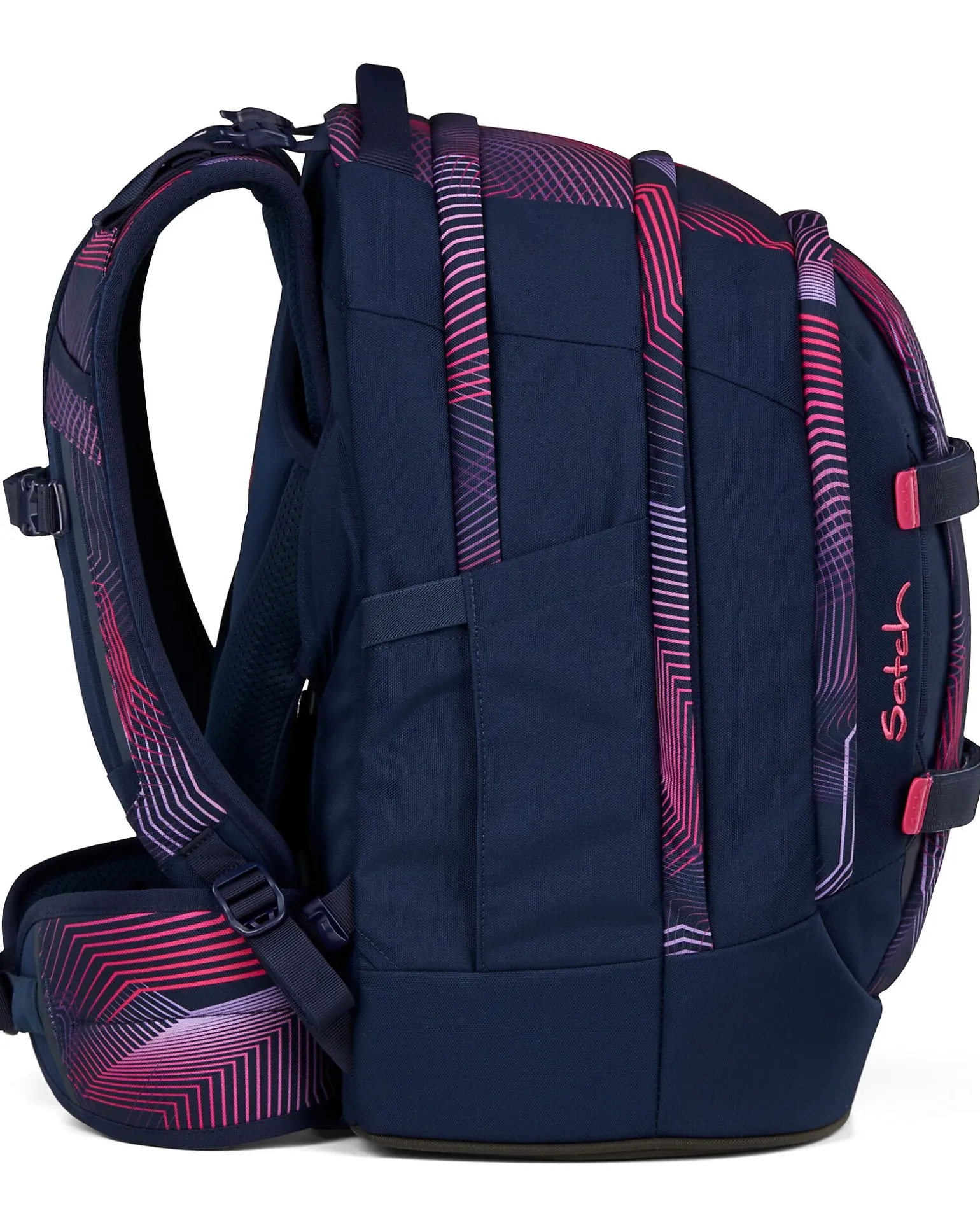 Zaino Ergonomico - Seismic Pink - 30 x 45 x 22 cm - Resistente e Idrorepellente