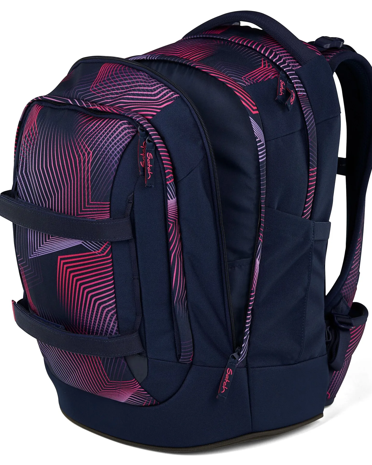 Zaino Ergonomico - Seismic Pink - 30 x 45 x 22 cm - Resistente e Idrorepellente