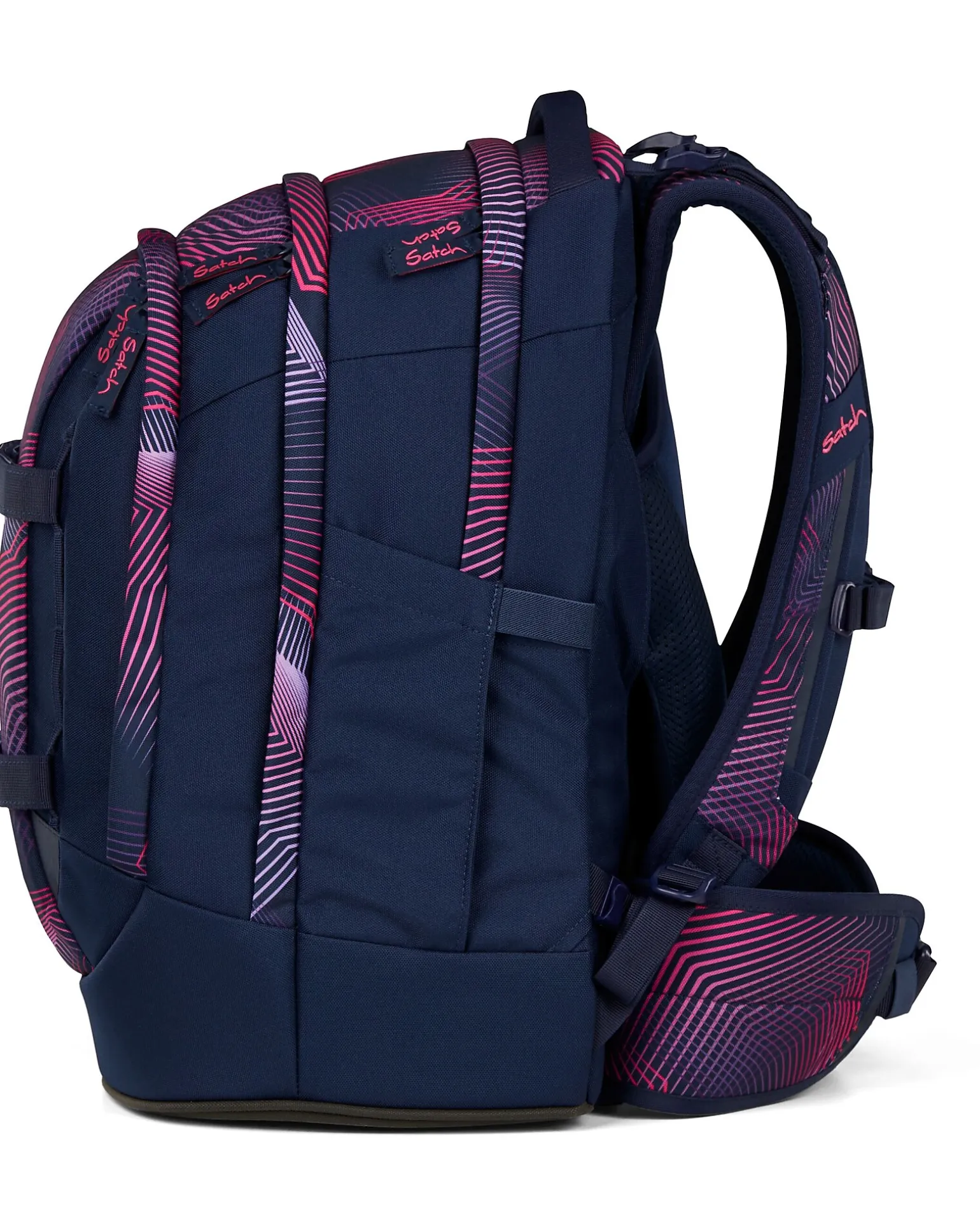 Zaino Ergonomico - Seismic Pink - 30 x 45 x 22 cm - Resistente e Idrorepellente
