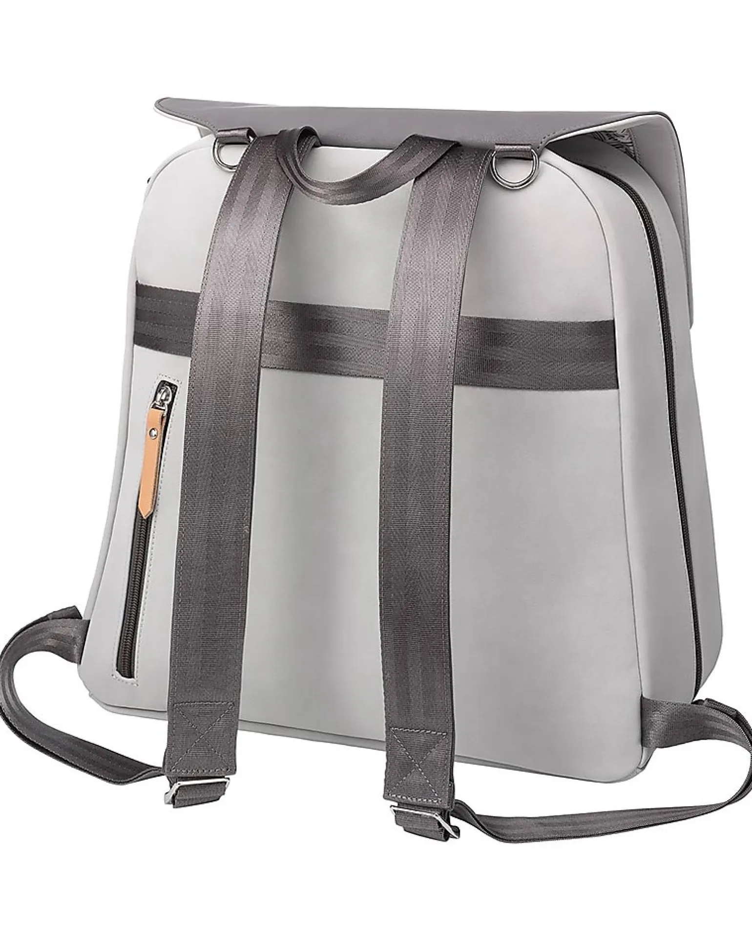 Zaino Meta - Grigio Perla - Soluzione Ultraleggera Funzionale ed Elegante per Te e il tuo Bambino!