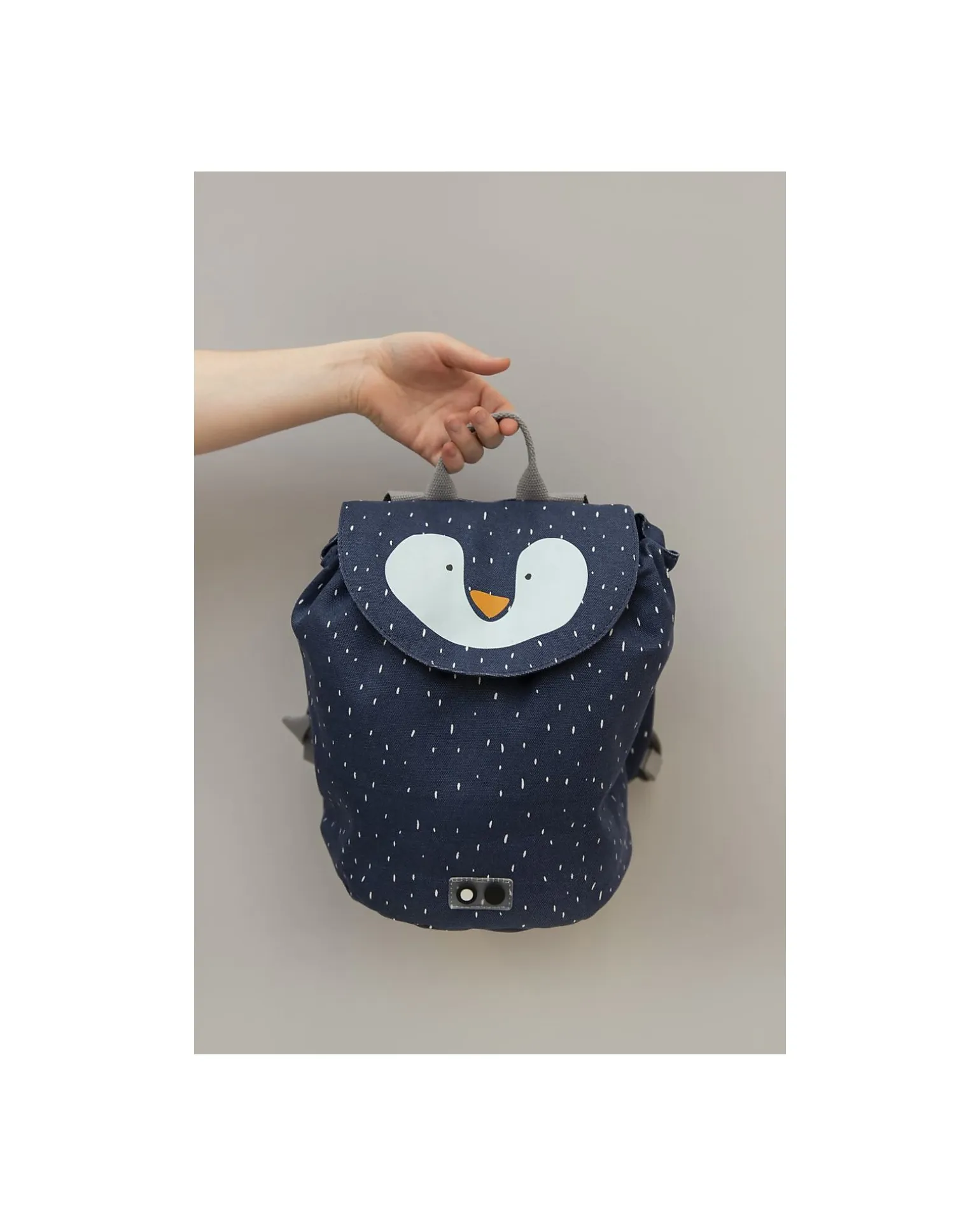Zaino Mini Bimbo - Mr Penguin - Blu - 30 x 23 cm